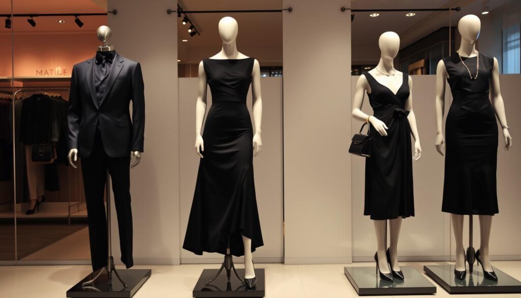 all-black date night outfits