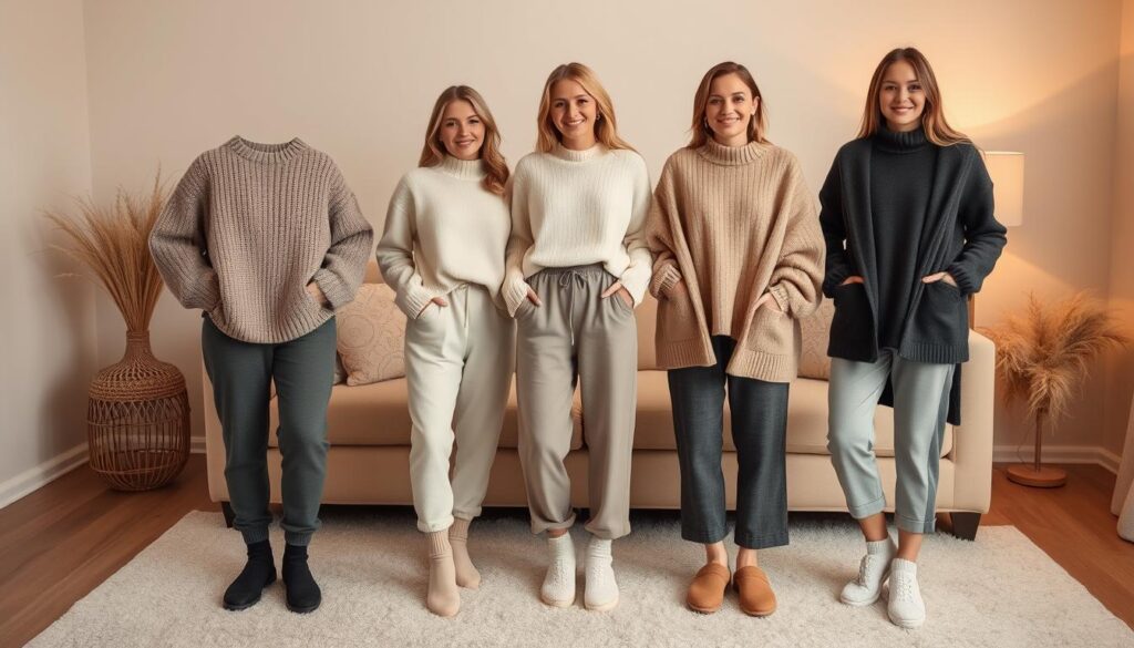 cozy loungewear outfits