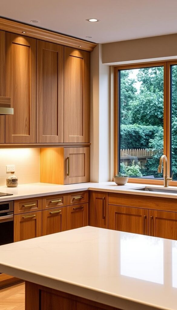 custom cabinetry in kitchen