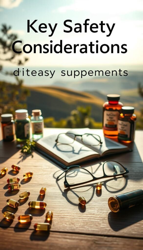 Safety considerations for supplements Safety considerations for supplements