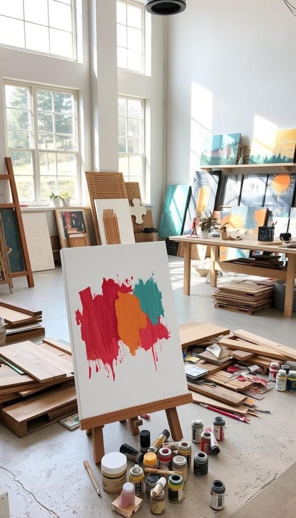 budget-friendly canvas art