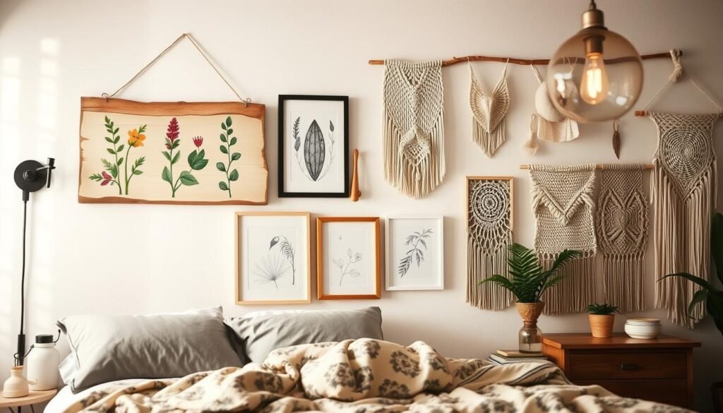 diy wall decor ideas for bedroom