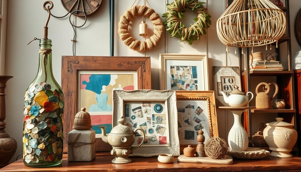 upcycled home decor