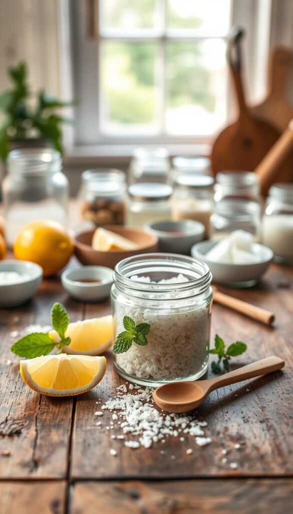 DIY lip scrub