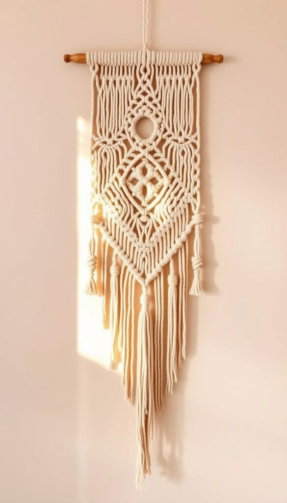 DIY Macrame Wall Hanging Tutorial for Beginners