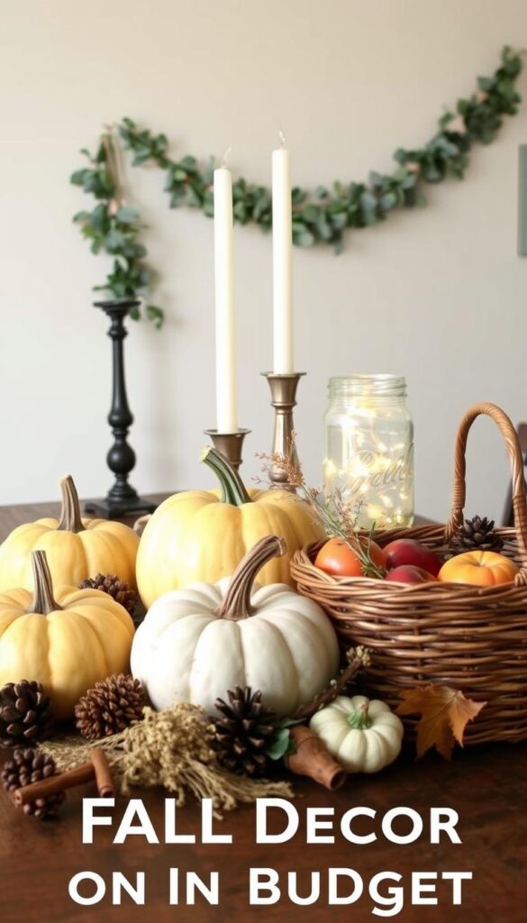 Fall Decor DIY Dollar Tree Ideas