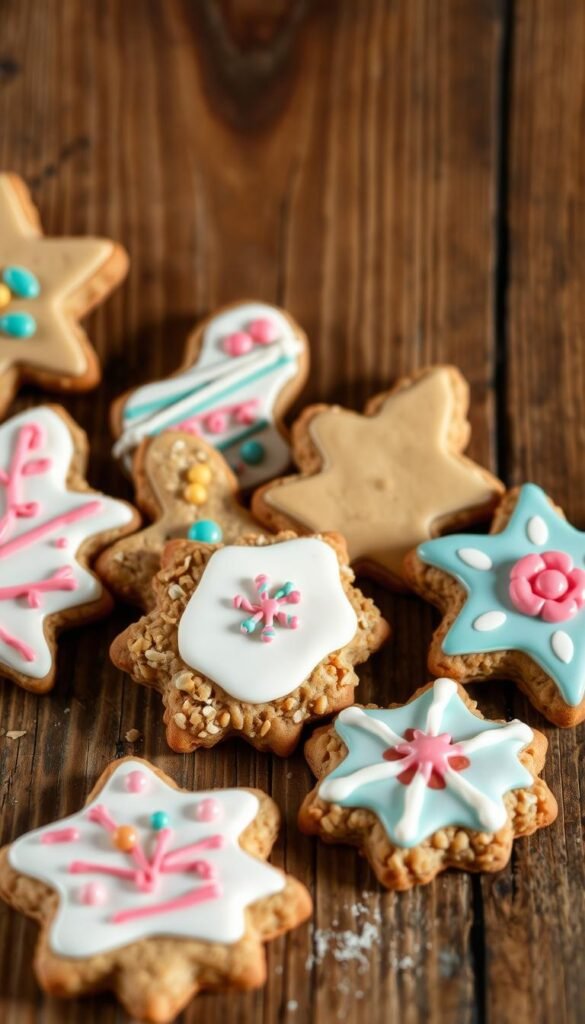 Iced Oatmeal Cookies image